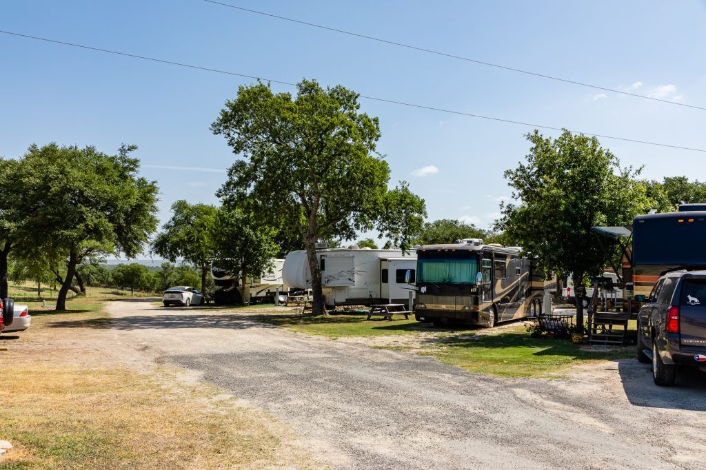 RV camping Kerrville TX