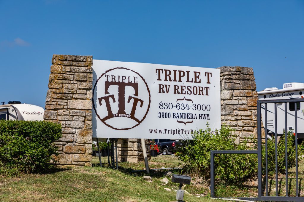 RV park with full hook-up